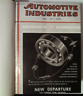 1941 AUTOMOTIVE INDUSTRIES MAGAZINE BOUND LOT JULY-DECEMBER 12 ISSUES!