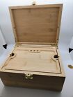 Wooden Stash box with Accessories, Rolling Tray,Airtight Jars,Bamboo Storage Box