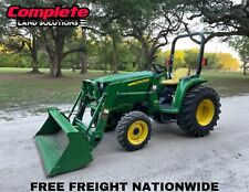 2011 JOHN DEERE 3038E TRACTOR W/ LOADER - 4X4 - 37 HP - 393 HOURS - FREE FREIGHT