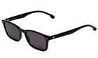Carrera 2021T Unisex Classic Full Rim Designer Sunglasses Black/Smoke Grey 50 mm