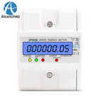 3-Phase 4 Wire AC 220/380V 80A DIN Rail Digital Electric KWh Power Energy Meter