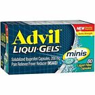 Advil Liqui-Gels Minis Pain Reliever & Fever Reducer Capsules 200 mg 80 Count
