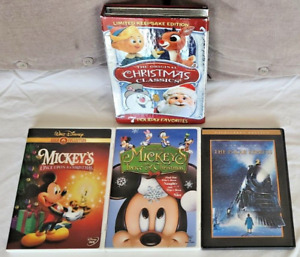 New ListingLOT of HOLIDAY Classics Boxed Set, DISNEY & WB Animated Kids Movies on DVD, VGUC