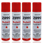 ZIPPO BUTANE FUEL 75 ml Lighter Fluid MADE IN USA PACK OF 4 packaging may vary