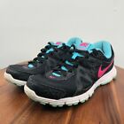 Nike Revolution 2 Shoes Womens Size 10 Black Blue Running Training Sneakers