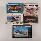 Lot Of 5 Model Airplanes In Different States Of Assembly Or Missing Something