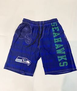 Seattle Seahawks NFL Football Men's Sportwear Quick Dry Board Short - New