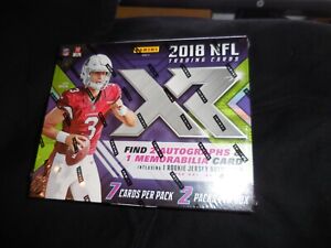 2018 Panini XR Football Hobby Box Sealed 1