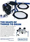 2018 Print Ad of Simmons SD2000 SimHex Head Electronic Drum Kit