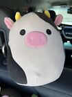 Squishmallow 8 inch Connor the Cow ORIGINAL 2017 Authentic Plush NWT SHIPS FREE