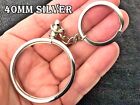 (2) Do It Yourself *Fit Your Coin* (40MM) Bezel Keychains