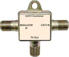 1 In 2 Out RF Coax Splitter + 2 In 1 Out RF Coax Combiner