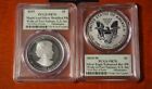 2019 W SILVER EAGLE PCGS PR70 PRIDE OF 2 NATIONS SET FIRST DAY ISSUE Signed
