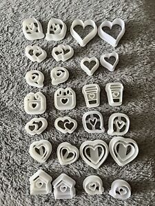 Set Of 170+ Polymer Clay Cutters, Tools, Stencils, And More! Brand New!