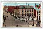 1931 Post Office Building Windsor Ontario Canada Vintage Posted Postcard