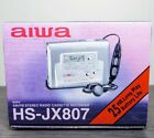 VTG AIWA HS-JX 807 (AH1-S) Silver AM/FM Stereo Radio Cassette Player Recorder