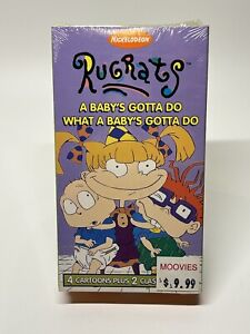 Sealed VHS Rugrats A Baby's Gotta Do What a Baby's Gotta Do 1996 Nickelodeon