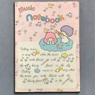 VINTAGE 1976 SANRIO LITTLE TWIN STARS Music Notebook 24 Sheets STATIONERY Love
