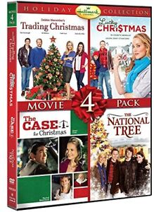 Hallmark Holiday Collection Movie 4 Pack (Trading Christmas, Lucky Christmas...