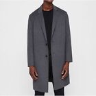 Zara Wool Blend Light Gray Coat XL