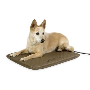 Lectro-Soft Outdoor Heated Dog and Cat Bed, Electric Thermostatically Control...