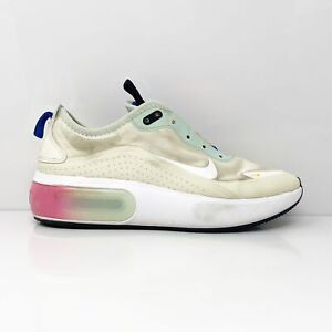 Nike Womens Air Max Dia Fossil CI3898-200 White Running Shoes Sneakers Size 7.5