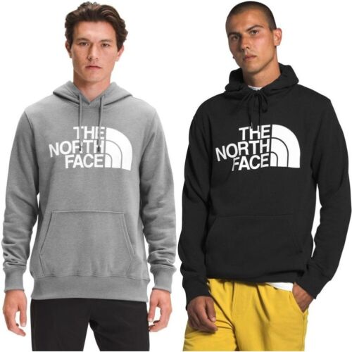 The North Face Men's Hoodie Long Sleeve Half Dome Logo Pullover Sweatshirt
