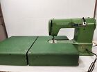 Elna Supermatic Sewing Machine W/ Extensible Case, Works 722010