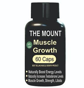 The Mount Muscle Growth Testosterone Booster Strength Performance Libido 60 Caps