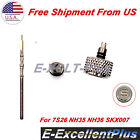 For 7S26 NH35 NH36 SKX007 Silver Knurled Crown Mod Parts Polished Finish