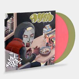 MF DOOM - MM..FOOD 2xLP Pink & Green Vinyl Record