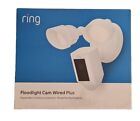 *BRAND NEW* - Ring Floodlight Cam Wired Plus Surveillance Camera - White