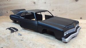 3D Printed RC CAR 1973 CHEVY CAPRICE 1/10 Body Removable Parts 187mm Wheelbase