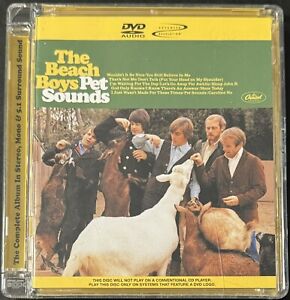 THE BEACH BOYS : Pet Sounds DVD Stereo &Mono 5.1  Surround Sound (2003)