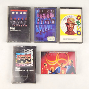 Lot Of 5 Devo Cassette Tapes Freedom Of Choice New Traditionalists Are We Not ..