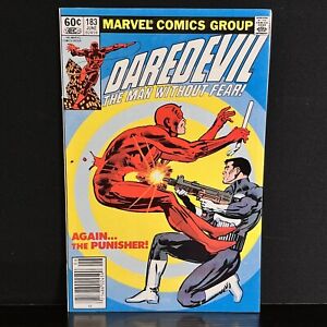 Daredevil #183 Very Good Condition Newsstand 1st DD Punisher