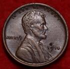 1914 Philadelphia Mint Lincoln Wheat Cent
