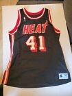 New ListingGlen Rice Miami Heat Authentic Champion NBA Jersey SIZE 48 ROAD BLACK Vintage