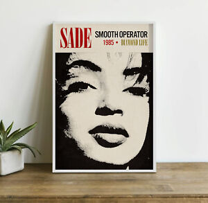 Sade Smooth Operator Vintage Poster