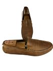Cole Haan Mens Size 12 M Comfort Brown Leather Slip On Driving Loafers