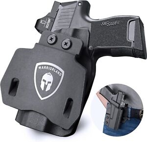 OWB Kydex Holster Fit Sig P365/P365 SAS/P365X/P365XL Pistol Outside Waistband