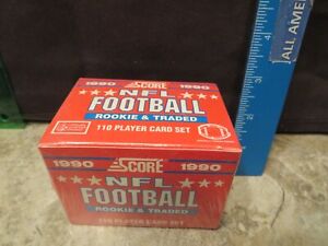 1990 Score Supplemental Rookie & Traded Football Sealed Set Emmitt Smith RC  New