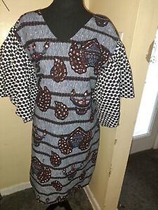 African Style Mixed Print DRESS