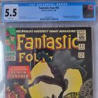 Fantastic Four #52 CGG 5.5 WP 1st appearance of Black Panther