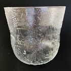 Vintage Oiva Toikka FAUNA Glass Bowl Vase Ice Bucket Iittala Finland AS IS
