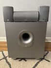JBL SUB145 Subwoofer 200 Watts With Center And Two Side Speakers 145SCEN