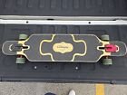 Loaded Boards Tan Tien Flex 2 Longboard Skateboard Paris Trucks Green Wheels