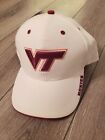 Vintage Twins Enterprise Virginia Tech Hokies NCAA White Adjustable Logo Cap Hat
