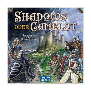 Days of Wonder Boardgame Shadows Over Camelot w/Merlin's Company #1 VG+