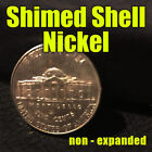 STEEL Shim Shell US Nickel Coin for Magic Tricks Use with Bat, Raven or Magnets